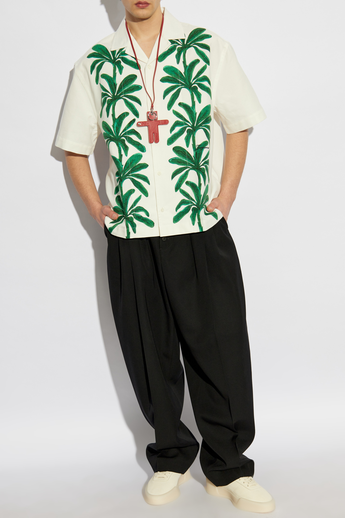 White Shirt with floral pattern Jacquemus - Vitkac AS